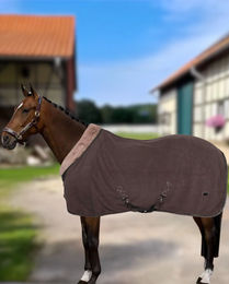 Produktbild von HV Polo Abschwitzdecke Welmoed Shine Mocca Braun Grösse M