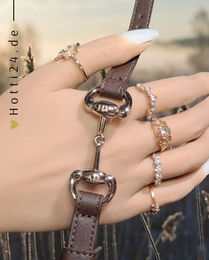 Produktbild von HV Polo Armband HVPKate aus Kunstleder in Braun und Silber