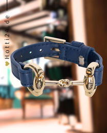 Produktbild von HV POLO Armband HVPKate Big Blau Gold aus Kunstleder Nr. 4