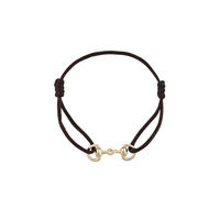 Produktbild von HV Polo Armband HVPKate Gebiss klein aus Zinn in Braun Größe S