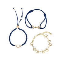 Produktbild von HV Polo Armband Mix & Match 3er Set Gold Bunt