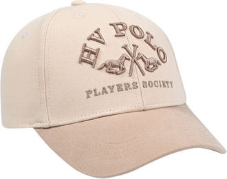 HV Polo Baseballkappe HVPChloe aus Baumwolle Beige Unisex One Size – Bild 1 von 3