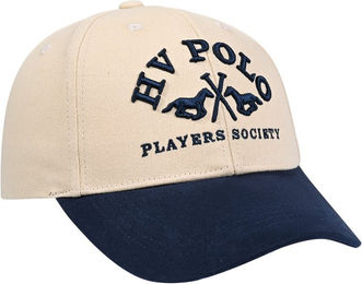 HV Polo Baseballkappe HVPChloe aus Baumwolle in Blau oder Beige – Bild 1 von 2