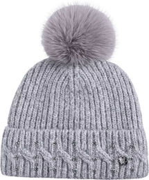 HV Polo Beanie Damen Nova Grau Melange – Bild 1 von 1