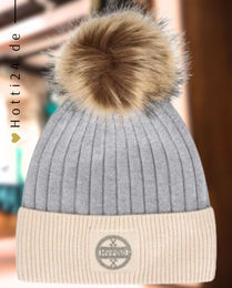 Produktbild von HV Polo Beanie Dionne Grey Heather Wintermütze Grau