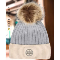Produktbild von HV Polo Beanie Dionne Grey Heather Wintermütze Grau