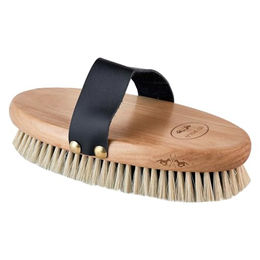 HV Polo Bürste aus Holz in Natur Braun Medium – Bild 1 von 2