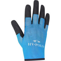 Produktbild von HV Polo Classic Reithandschuhe Damen Sommer Blau Transparent Größe M