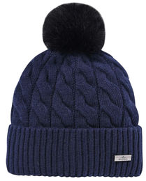Produktbild von HV Polo Damen Fleece Mütze Claire Navy Blau Winter