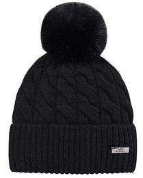 Produktbild von HV Polo Damen Fleece Mütze Claire Schwarz Winter