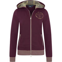 Produktbild von HV Polo Damen Hoodie Jacke aus Baumwolle Rot Größe S