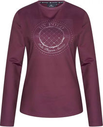 HV Polo Damen Langarm T-Shirt Lindsey Rot Größe M – Bild 1 von 1