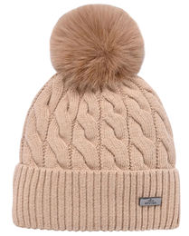 Produktbild von HV Polo Damen Mütze HVPClaire Fleece Winter Beige Champagne