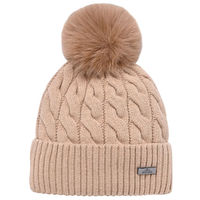 Produktbild von HV Polo Damen Mütze HVPClaire Fleece Winter Beige Champagne