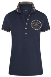 Produktbild von HV Polo Damen Poloshirt HVPBeau aus Baumwolle in Navy Blau