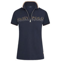 Produktbild von HV Polo Damen Poloshirt HVPZoe aus Baumwolle Navy Blau