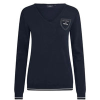 Produktbild von HV Polo Damen Pullover Amy Navy Blau aus Baumwolle