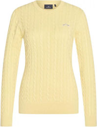 Produktbild von HV Polo Damen Pullover aus Baumwolle Gelb XS