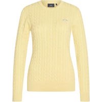 Produktbild von HV Polo Damen Pullover aus Baumwolle Gelb XS