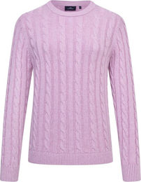 Produktbild von HV Polo Damen Pullover aus Baumwolle in Türkis oder Lila Größe L