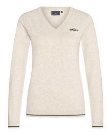 Produktbild von HV Polo Damen Pullover Debby Espresso in Braun und Beige