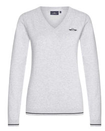 Produktbild von HV Polo Damen Pullover Debby Grey Heather
