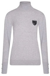 Produktbild von HV Polo Damen Pullover HVPMable Cloud Grey Grau