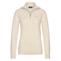 Produktbild von HV Polo Damen Pullover Luna Sand Melange Beige