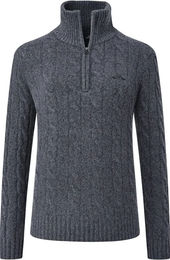 HV Polo Damen Pullover mit halbem Reißverschluss Dunya – Bild 1 von 1