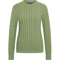 Produktbild von HV Polo Damen Pullover Tally aus Baumwolle Grün XL