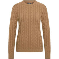 Produktbild von HV Polo Damen Pullover Tally aus Baumwolle in Braun und Beige Größe L