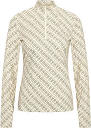 Produktbild von HV Polo Damen Reitshirt mit UV-Schutz ganzjährig in Beige Größe M