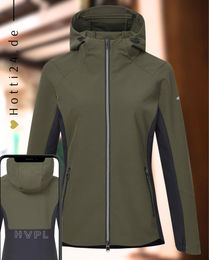 Produktbild von HV Polo Damen Softshell Reitjacke Marinde Grün