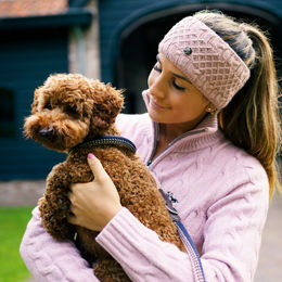 Produktbild von HV Polo Damen Stirnband HVPBreeze Rosa Polyester für Herbst und Winter