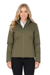 HV Polo Damen Winter Reitjacke Techshell in Dune Dark Oil Green – Bild 1 von 1