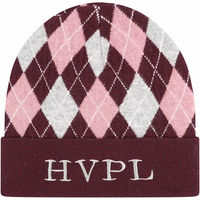 Produktbild von HV Polo Damen Wintermütze Argyle in Rosa Bunt
