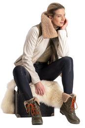 Produktbild von HV Polo Damen Winterreitstiefel Glaslynn wasserdicht Nylon Grün
