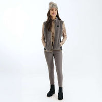 Produktbild von HV Polo Damen Winterweste Georgina aus Polyester in Weiß oder Beige Größe XS