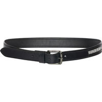 Produktbild von HV Polo Damengürtel Diana mit glänzenden schwarz-silbernen Steinen 85 cm