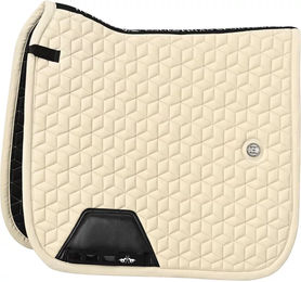 HV Polo Dressur Schabracke Essential GP für Vollblut in Weiß oder Beige – Bild 1 von 10