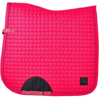 Produktbild von HV Polo Dressur Schabracke für Ponys aus Baumwolle in Rot oder Rosa