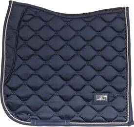 HV Polo Dressursattelunterlage Marlie Schabracke aus Bambus Blau – Bild 1 von 4