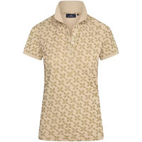 Produktbild von HV Polo Dyana Damen Reitpolo Shirt aus Baumwolle Beige Größe M