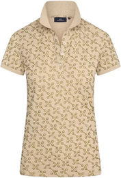 Produktbild von HV Polo Dyana Reitshirt Damen aus Baumwolle Beige XS