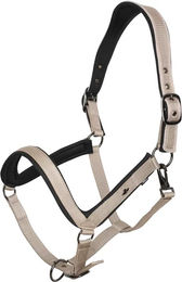 HV Polo Essential Nylonhalfter für Pferde in Beige – Bild 1 von 2