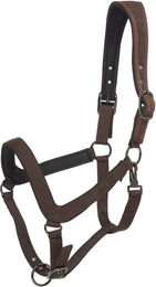 Produktbild von HV Polo Essential Pferdehalfter für Ponys aus Neopren in Braun