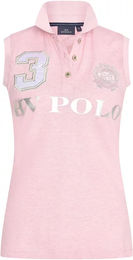 Produktbild von HV Polo Favouritas Ärmelloses Reitpolo für Damen aus Baumwolle Rosa Größe M