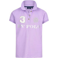 Produktbild von HV Polo Favouritas Kinder Reit-Poloshirt Lila Grösse 8 Jahre