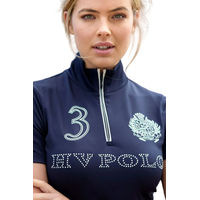 Produktbild von HV Polo Favouritas Platinum Trainingsshirt Tech Reitshirt für Damen in Navy Blau
