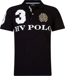 Produktbild von HV Polo Favouritas Reit-Poloshirt für Herren in Schwarz XXL